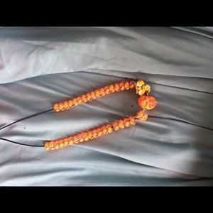 Glass bead necklace